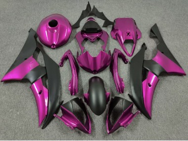 Pink & Matt Schwarz 08-16 R6 Motorrad Verkleidung