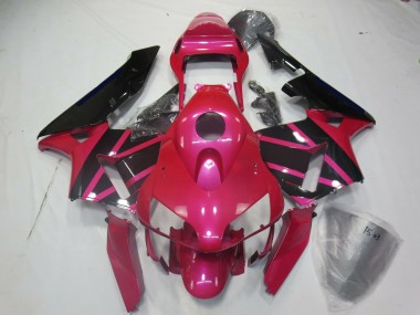 Pink & Schwarz 03-04 CBR600RR Motorrad Verkleidung