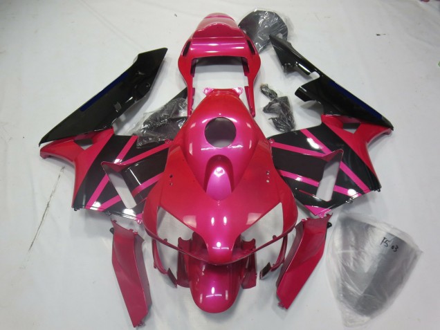 Pink & Schwarz 03-04 CBR600RR Motorrad Verkleidung