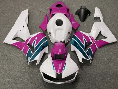 Pink & Smaragd Glänzend 13-23 CBR600RR Motorrad Verkleidung
