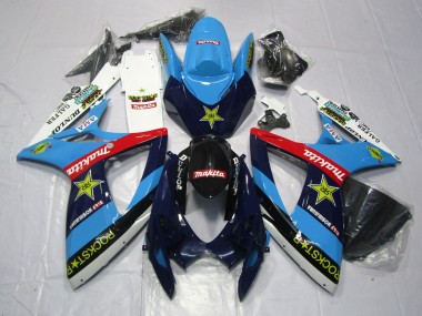 Rockstar 06-07 GSXR 600-750 Motorrad Verkleidung