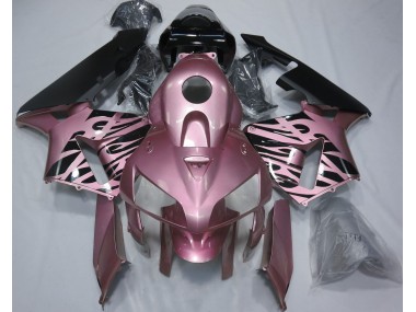Rosa Flamme 05-06 CBR600RR Motorrad Verkleidung