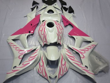 Rosa Flamme 07-08 CBR600RR Motorrad Verkleidung