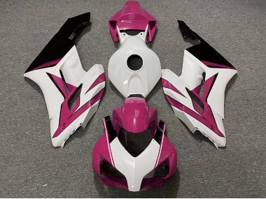 Rosa Weiß & Glanz Schwarz 04-05 CBR1000RR Motorrad Verkleidung