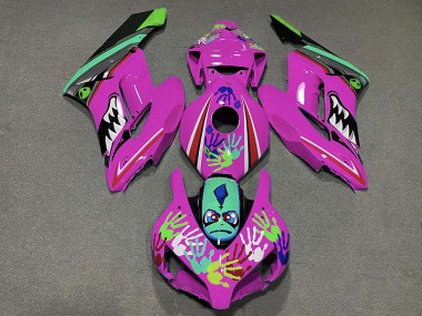 Rosa Hai 04-05 CBR1000RR Motorrad Verkleidung