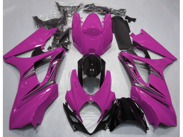 Rosa OEM Stil 07-08 GSXR 1000 Motorrad Verkleidung