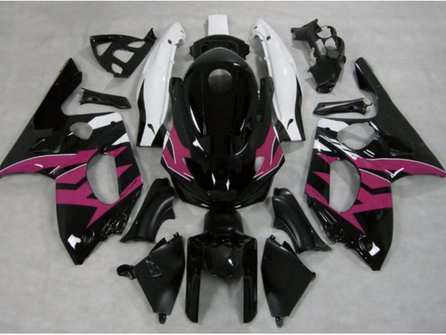 Rosa Schwarz & Weiß 98-07 YZF600 Motorrad Verkleidung