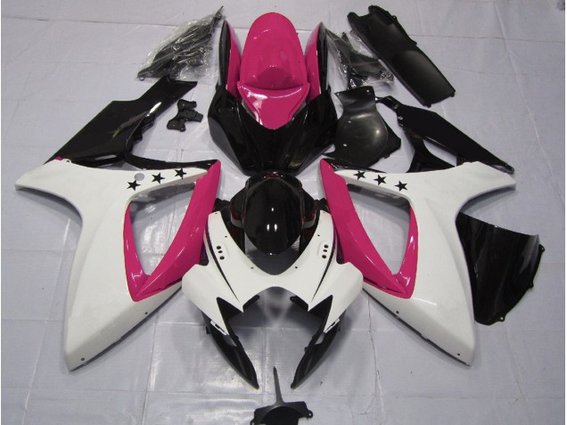 Rosa Stern 06-07 GSXR 600-750 Motorrad Verkleidung