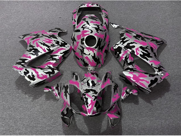 Rosa Tarnung 02-12 VFR800 Motorrad Verkleidung Rosa Tarnung 02-12 VFR800 Motorrad Verkleidung