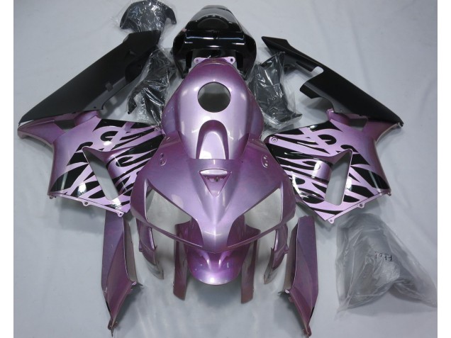 Rosaviolett Flamme 05-06 CBR600RR Motorrad Verkleidung
