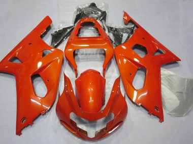 Rot 01-03 GSXR 600-750 Motorrad Verkleidung