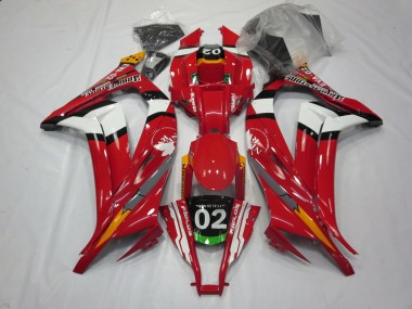 Rot 02 11-15 ZX10R Motorrad Verkleidung