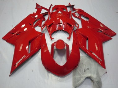 Rot 1098 07-14 Ducati 848 1098 1198 Motorrad Verkleidung