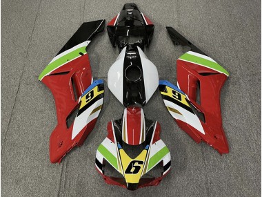 Rot 6 04-05 CBR1000RR Motorrad Verkleidung