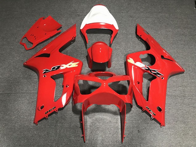 Rot 636 03-04 ZX6R Motorrad Verkleidung