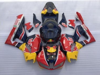 Rot & Blau Bull 13-23 CBR600RR Motorrad Verkleidung