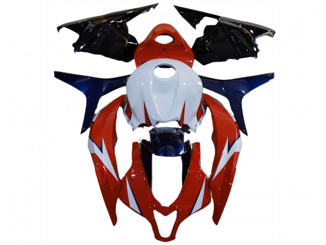 Rot & Blau Glänzend 09-12 CBR600RR Motorrad Verkleidung