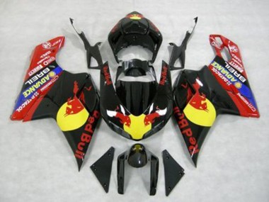 Rot Bull 07-14 Ducati 848 1098 1198 Motorrad Verkleidung