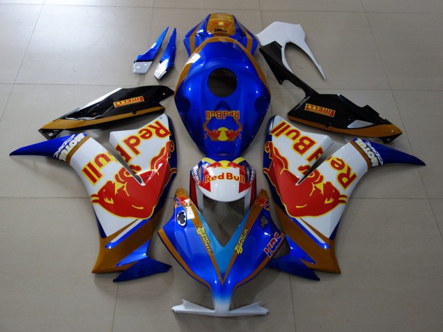 Rot Bull Blau & Gold 12-16 CBR1000RR Motorrad Verkleidung