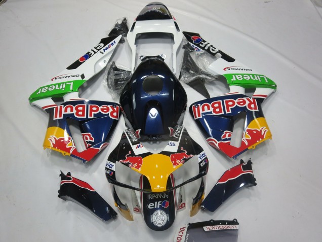 Rot Bull-Design 03-04 CBR600RR Motorrad Verkleidung