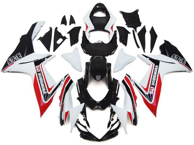 Rot Custom-Stil-Kit 11-24 GSXR 600-750 Motorrad Verkleidung