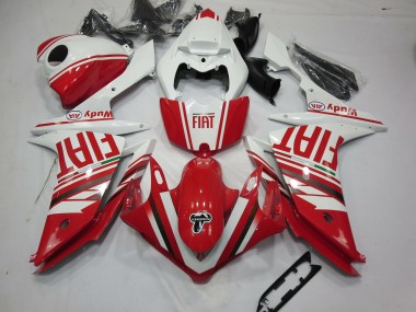 Rot Fiat 07-08 R1 Motorrad Verkleidung