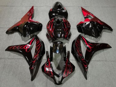 Rot Flamme 09-12 CBR600RR Motorrad Verkleidung