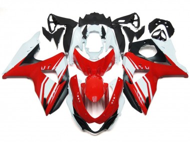 Rot Glanz Mit Schwarzem Stil 09-16 GSXR 1000 Motorrad Verkleidung