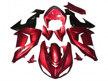 Rot Glänzend 06-07 ZX10R Motorrad Verkleidung