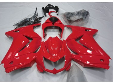 Rot Glänzend 08-12 Ninja 250 Motorrad Verkleidung