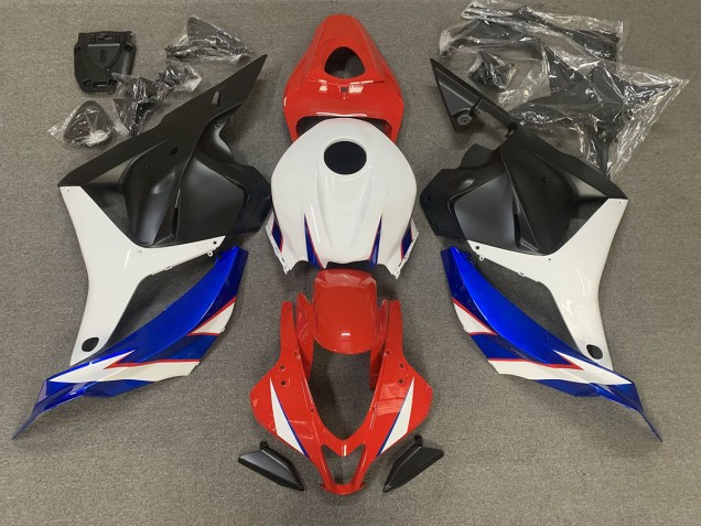 Rot Glänzend Blau & Weiß 09-12 CBR600RR Motorrad Verkleidung
