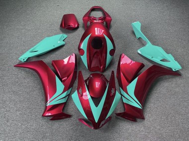 Rot Glänzend & Blaugrün 12-16 CBR1000RR Motorrad Verkleidung