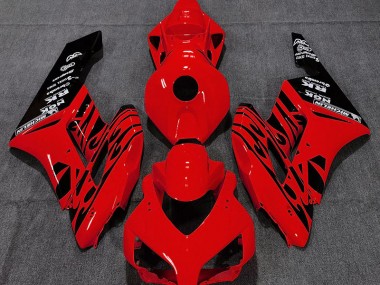 Rot Glänzend Flamme 04-05 CBR1000RR Motorrad Verkleidung