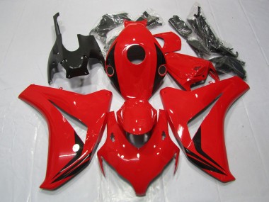 Rot Glänzend Klein-Akzent-Design 08-11 CBR1000RR Motorrad Verkleidung