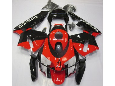 Rot Glänzend Power-Design 03-04 CBR600RR Motorrad Verkleidung