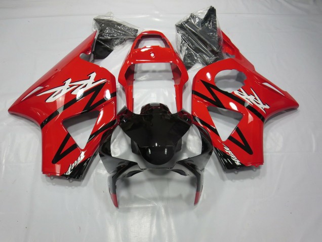 Rot Glänzend & Schwarz 02-03 CBR954RR Motorrad Verkleidung Rot Glänzend & Schwarz 02-03 CBR954RR Motorrad Verkleidung