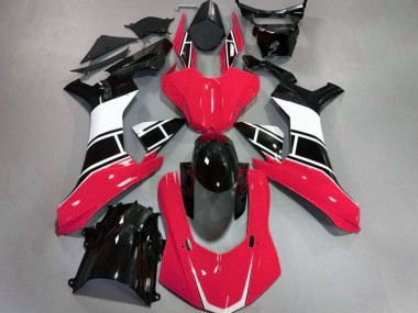 Rot Glänzend Weiß & Schwarz 15-19 R1 Motorrad Verkleidung