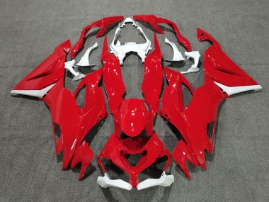 Rot Mit Weiß 19-23 ZX6R Motorrad Verkleidung