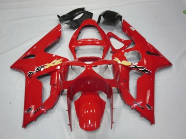 Rot Ninja 03-04 ZX6R Motorrad Verkleidung