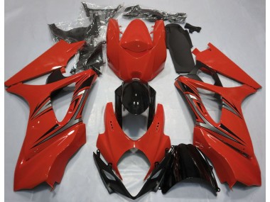 Rot OEM-Stil 07-08 GSXR 1000 Motorrad Verkleidung