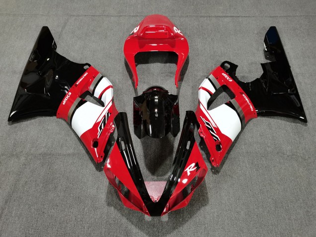 Rot & Schwarz 00-01 R1 Motorrad Verkleidung