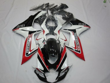 Rot Weiß & Schwarz 11-24 GSXR 600-750 Motorrad Verkleidung