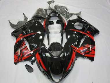 Rot & Schwarz 97-07 GSXR 1300 Motorrad Verkleidung
