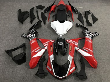 Rot Schwarz & Weiß Custom Stil Gloss 15-19 R1 Motorrad Verkleidung
