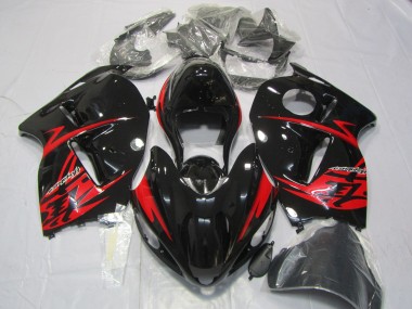 Rot & Schwarz Glänzend 97-07 GSXR 1300 Motorrad Verkleidung