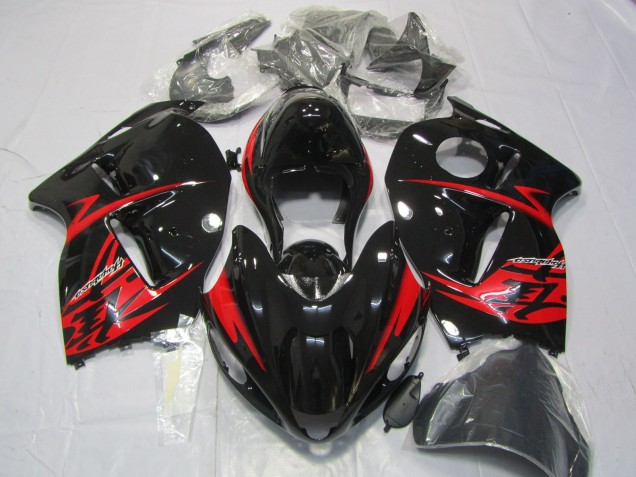 Rot & Schwarz Glänzend 97-07 GSXR 1300 Motorrad Verkleidung