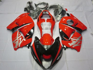 Rot & Schwarz Silber Aufkleber 97-07 GSXR 1300 Motorrad Verkleidung