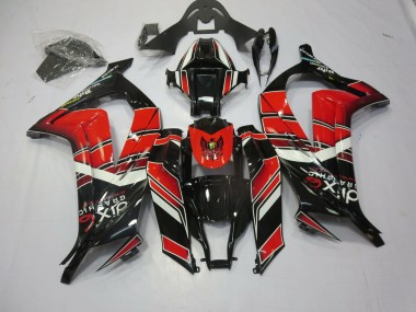 Rot Schwarz Special 11-15 ZX10R Motorrad Verkleidung