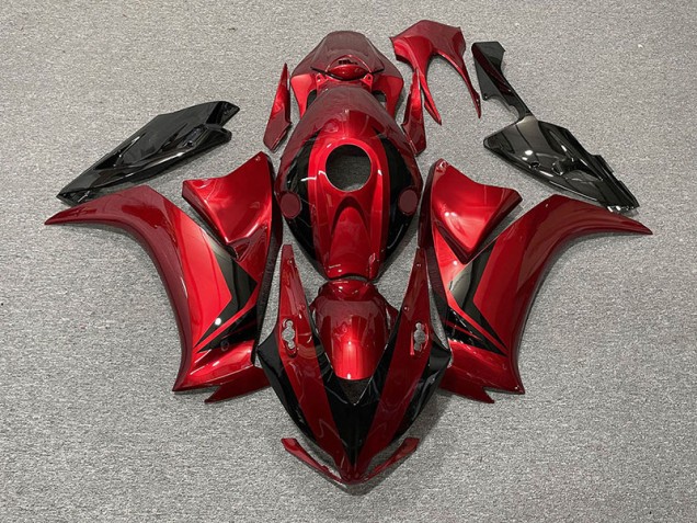 Rot & Schwarz Stil 12-16 CBR1000RR Motorrad Verkleidung Rot & Schwarz Stil 12-16 CBR1000RR Motorrad Verkleidung