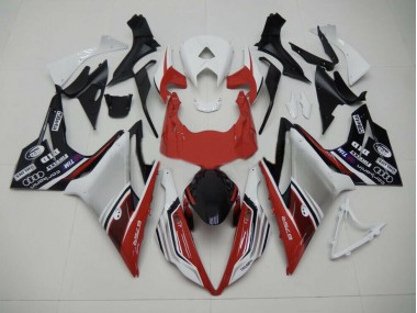 Rot Weiß & Schwarz Stil 13-16 Daytona 675 Motorrad Verkleidung